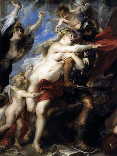 The Consequences of War (detail) by Peter Paul Rubens